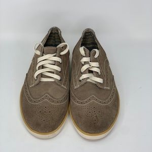 ❌ Price Drop ❌ Clark's Tan Suede Wingtips Lace Up Sutter 63572